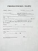 promissory note example
