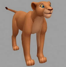 Movie Character 3d Model: Lion