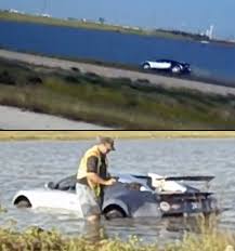 Bugatti Veyron crashed into