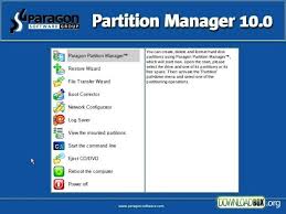 Paragon Partition Manager 10 0