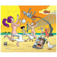 naked Volleyball