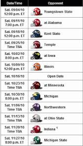 Penn State football schedule