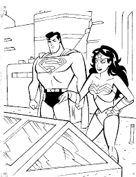 superman coloring pages