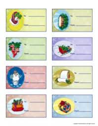 christmas labels
