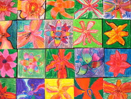 large flower paintings