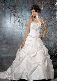 wedding dresses silver