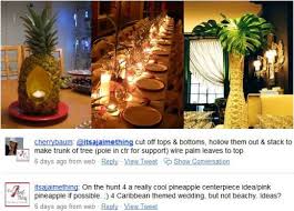 pineapple palm tree