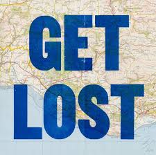 get lost