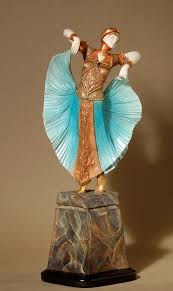 art deco butterflies