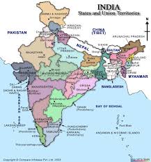 political map