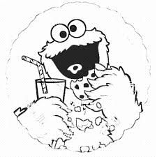 cookie coloring sheets
