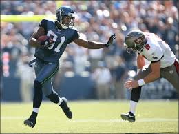 Seahawks Nate Burleson stiff