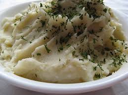 mashed potatoes