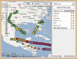 Keep track of hurricane