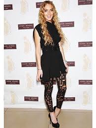 lindsay lohans leggings
