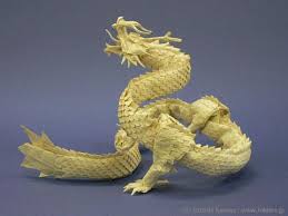 3D Origami Dragon