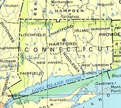 Maps of Connecticut (6 in