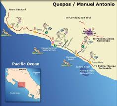 Costa Rica Maps of Manuel