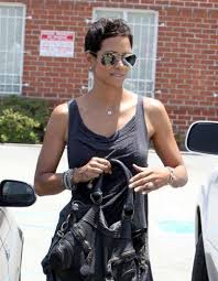 Halle Berry up skirt