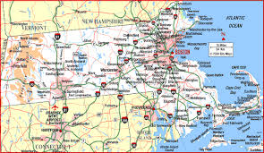 Highway Map of Massachusetts