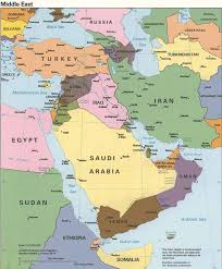 middle east map