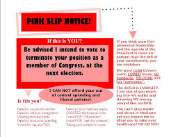 Com has pink slip postcards