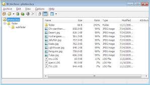 BCArchive 2.02.4 - File archiver tools with many option and features