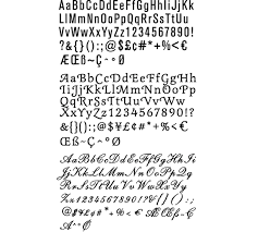 cool letter fonts