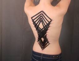Corset Piercings on Girls