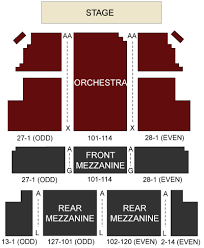 majestic theater seating chart