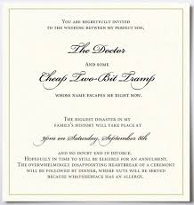 funny wedding invitations