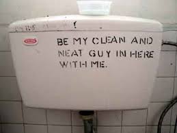 funny toilet signs