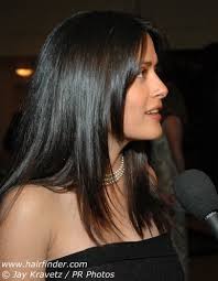 Salma Hayek hair