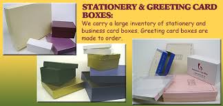 greeting card boxes