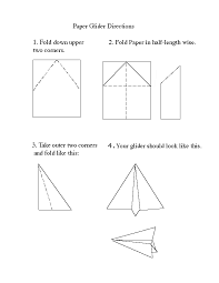 glider paper airplane