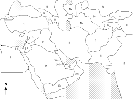 asia map outline