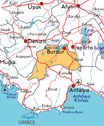 Map of \x3cb\x3eBurdur\x3c/b\x3e image