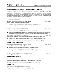 sample resume format
