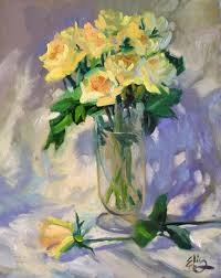 how to paint roses
