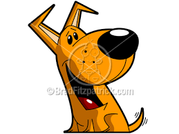 sad puppy clip art