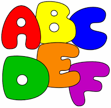 the alphabet in bubble letters