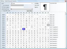 unicode