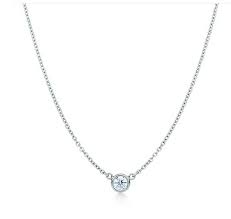 tiffany diamonds by the yard necklace