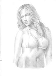 jessica alba drawings