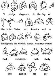 american sign language