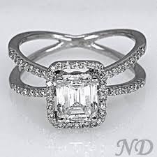 rose cut diamond engagement ring