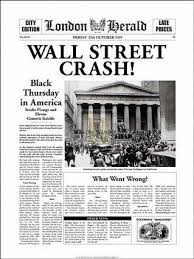 Stock Market Crash � Lesson