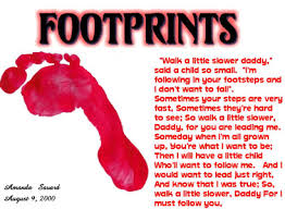 footsteps poem