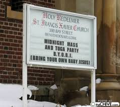 funny church signs