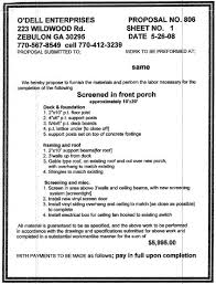 proposal sample